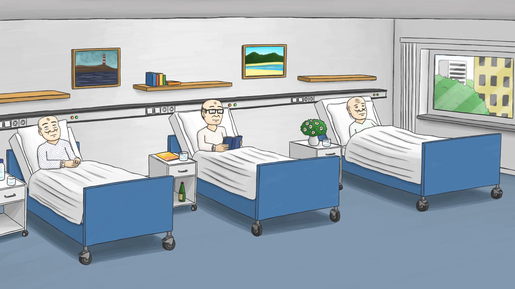 Krankenzimmer