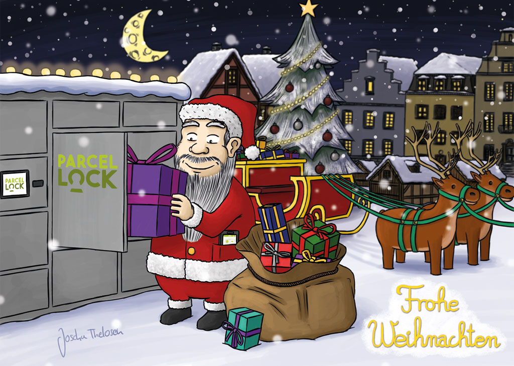 ParcelLock – Weihnachtskarten